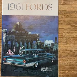 1961 Ford Sales Brochure